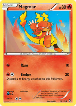 Magmar 10/111 — Furious Fists