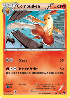 Combusken 13/111 — Furious Fists