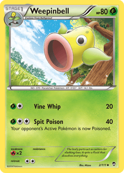 Weepinbell 2/111 — Furious Fists