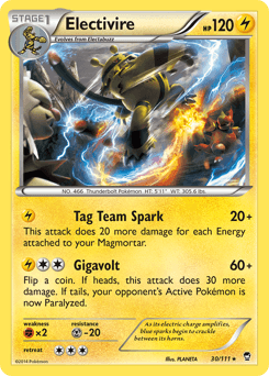 Electivire 30/111 — Furious Fists