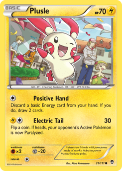 Plusle 31/111 — Furious Fists