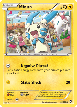 Minun 32/111 — Furious Fists
