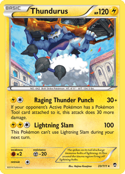 Thundurus 33/111 — Furious Fists
