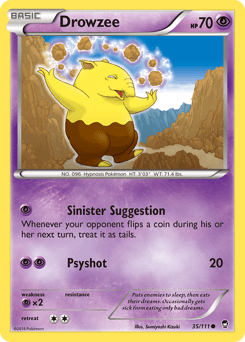 Drowzee 35/111 — Furious Fists