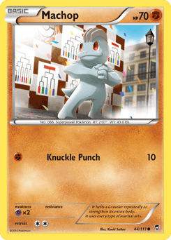 Machop 44/111 — Furious Fists