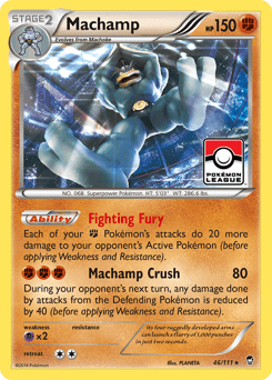 Machamp 46/111 — Furious Fists