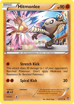Hitmonlee 47/111 — Furious Fists