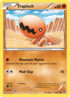 Trapinch 53/111 — Furious Fists