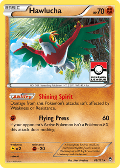Hawlucha 63/111 — Furious Fists