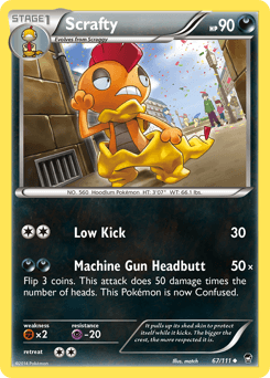 Scrafty 67/111 — Furious Fists