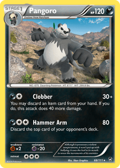 Pangoro 68/111 — Furious Fists