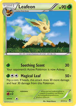 Leafeon 7/111 — Furious Fists
