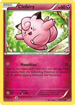 Clefairy 70/111 — Furious Fists