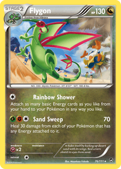 Flygon 76/111 — Furious Fists