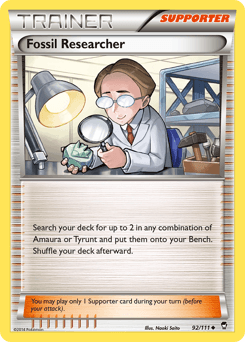 Fossil Researcher 92/111 — Furious Fists