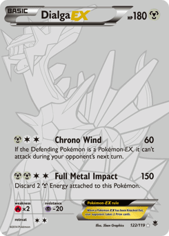 Dialga-EX 122/119 — Phantom Forces