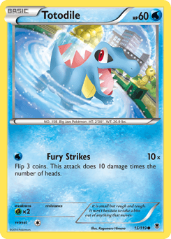Totodile 15/119 — Phantom Forces