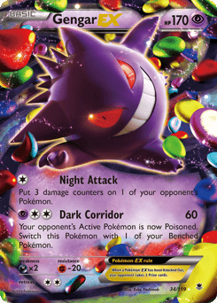 Gengar-EX 34/119 — Phantom Forces