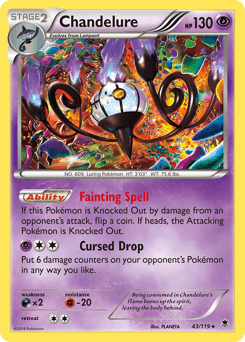 Chandelure 43/119 — Phantom Forces