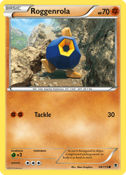 Roggenrola 48/119 — Phantom Forces
