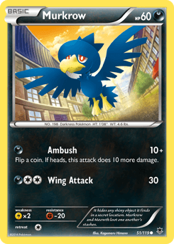 Murkrow 51/119 — Phantom Forces