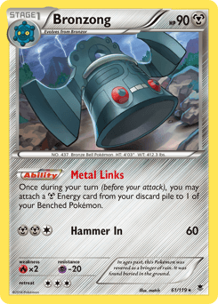 Bronzong 61/119 — Phantom Forces