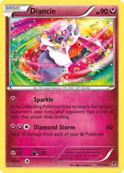 Diancie 71/119 — Phantom Forces