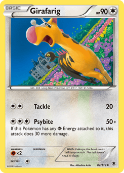 Girafarig 82/119 — Phantom Forces