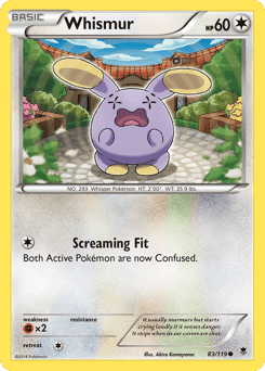 Whismur 83/119 — Phantom Forces