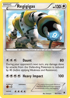 Regigigas 86/119 — Phantom Forces