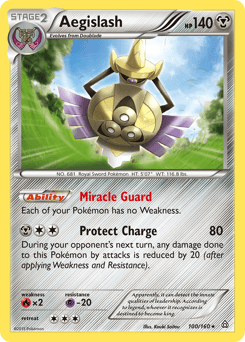 Aegislash 100/160 — Primal Clash