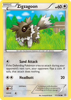 Zigzagoon 111/160 — Primal Clash
