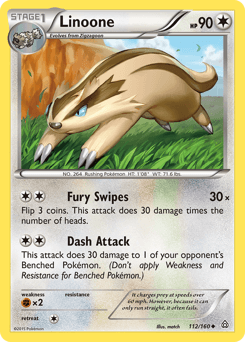 Linoone 112/160 — Primal Clash