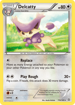 Delcatty 114/160 — Primal Clash