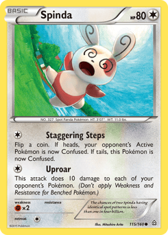 Spinda 115/160 — Primal Clash