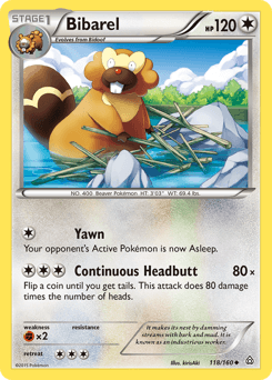 Bibarel 118/160 — Primal Clash