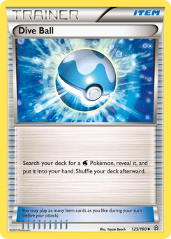 Dive Ball 125/160 — Primal Clash