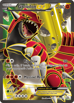 Groudon-EX 150/160 — Primal Clash