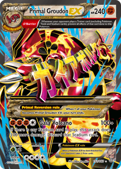 Primal Groudon-EX 151/160 — Primal Clash