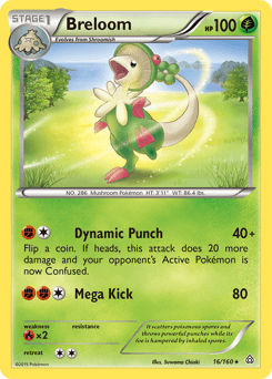 Breloom 16/160 — Primal Clash
