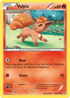 Vulpix 20/160 — Primal Clash