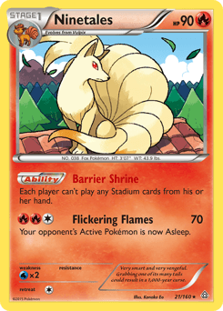 Ninetales 21/160 — Primal Clash
