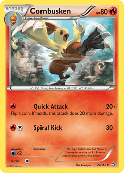 Combusken 27/160 — Primal Clash