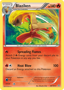 Blaziken 28/160 — Primal Clash