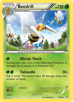 Beedrill 3/160 — Primal Clash