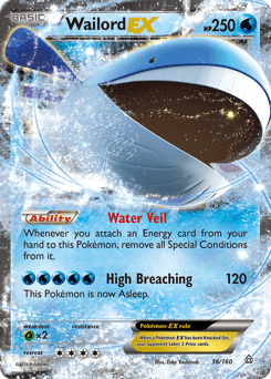 Wailord-EX 38/160 — Primal Clash