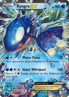 Kyogre-EX 54/160 — Primal Clash