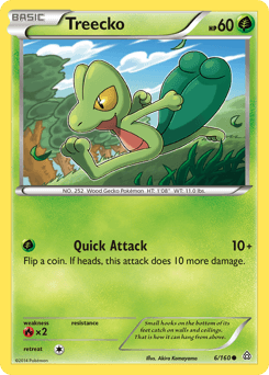 Treecko 6/160 — Primal Clash