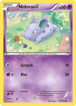Nidoran ♀ 66/160 — Primal Clash