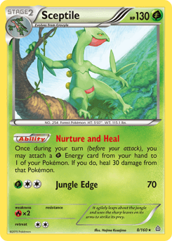 Sceptile 8/160 — Primal Clash
